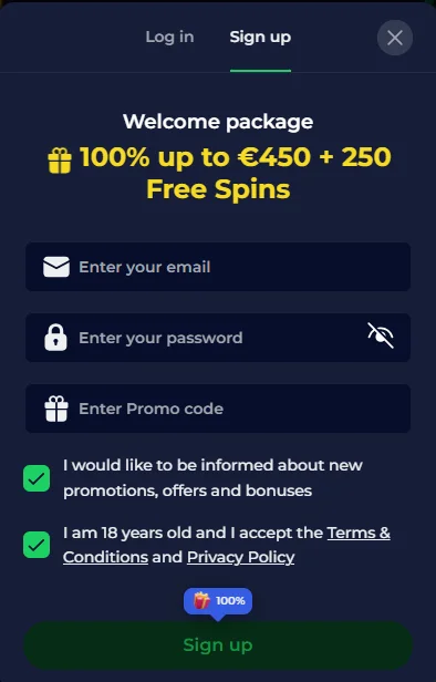 NineWin Sign Up